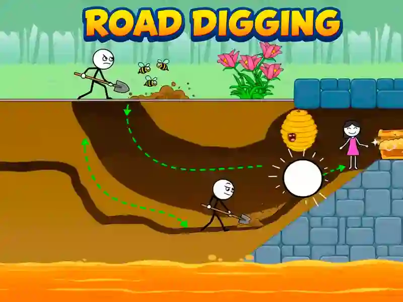 Igra Road Digging online