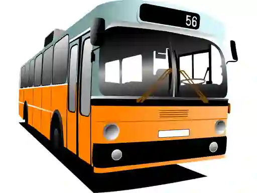Igra Cartoon Bus Puzzle online