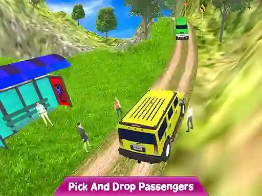 Igra Crazy Taxi Jeep Drive online