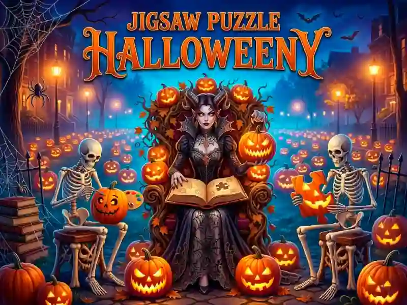 Igra Jigsaw Puzzle Halloweeny online