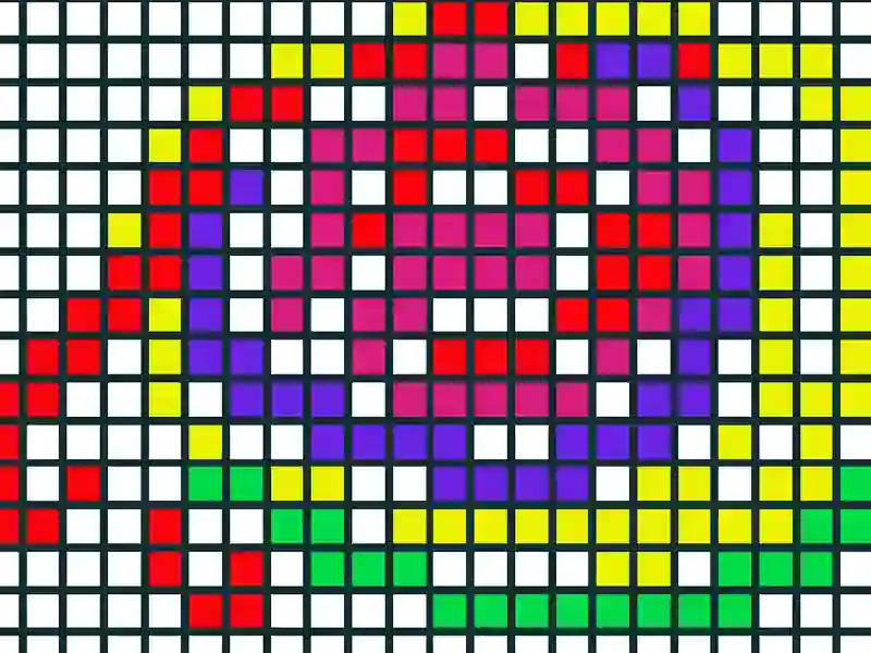 Igra Pixel Draw online