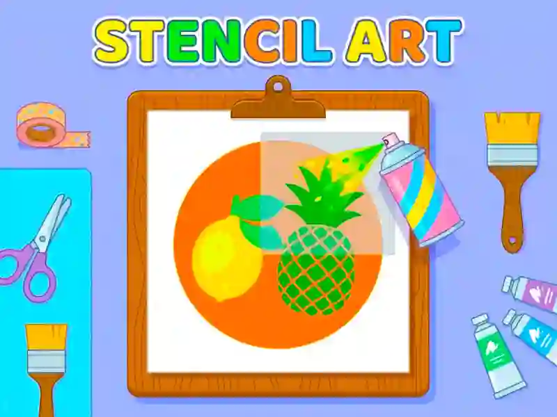 Igra Stencil Art online