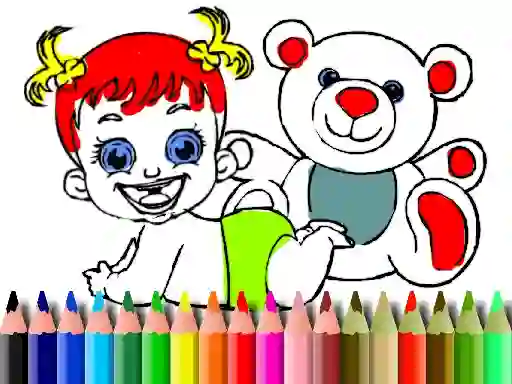 Igra Back To School: Baby Doll Coloring online