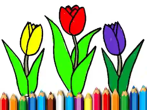 Igra Back To School: Spring Time Coloring Book online