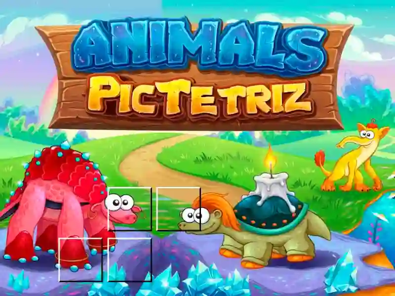 Igra Animals Pic Tetriz online