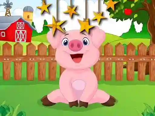 Igra Cartoon Farm Hidden Stars online