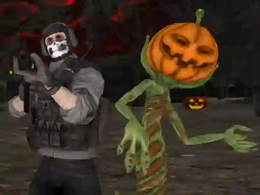 Igra Masked Forces: Halloween Survival online