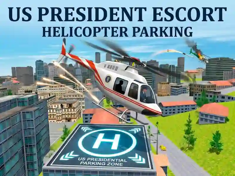 Igra US President Escort Helicopter Parking online