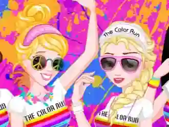 Igra Princess Color Run online