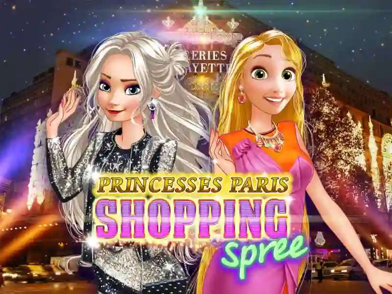 Igra Princesses in Paris: fun shopping online