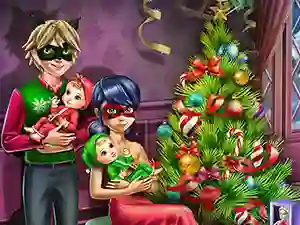 Igra Dotted Girl Family Christmas online