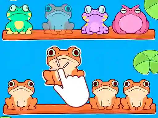 Igra Sorting frogs online