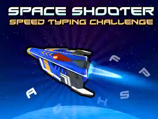 Igra Space Shooter: Speed Typing Challenge online