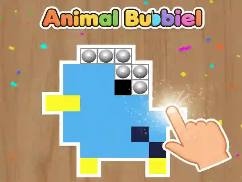Igra Animal Bubble Pixel online