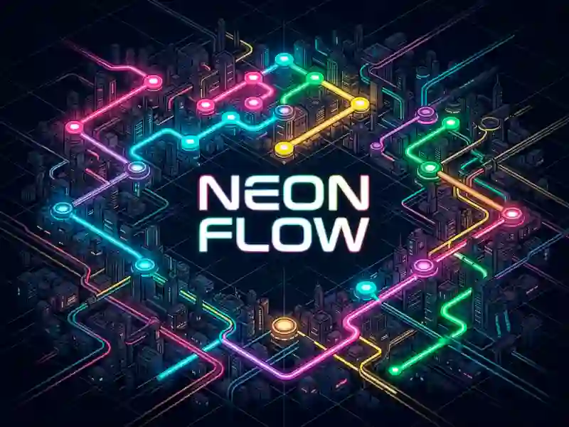 Igra Neon Flow online