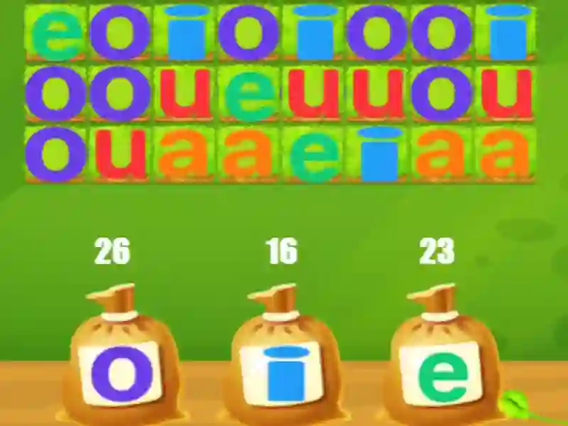 Igra Big Vowels Fun online