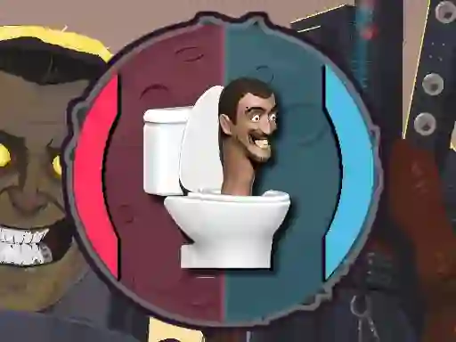 Igra Skibidi Toilet Pong online