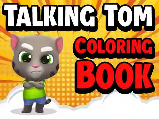 Igra Talking Tom Coloring Books online