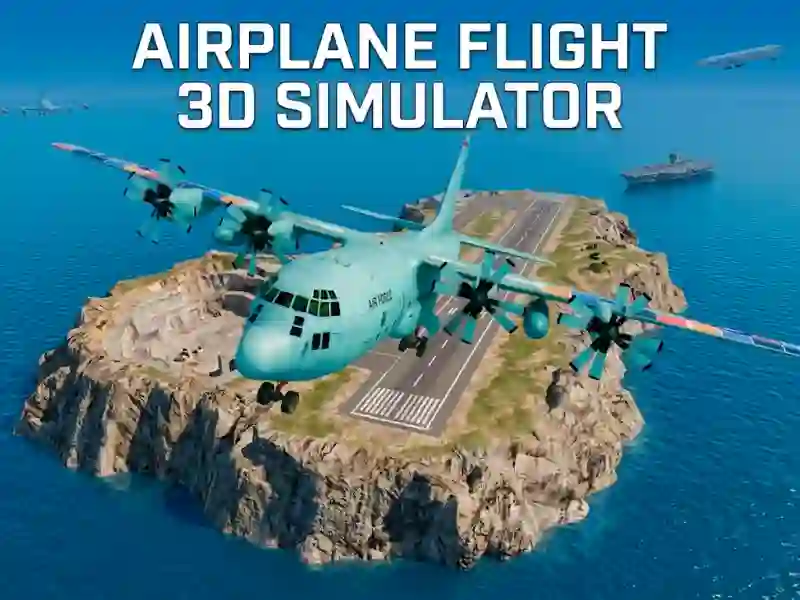 Igra Airplane Flight 3D Simulator online