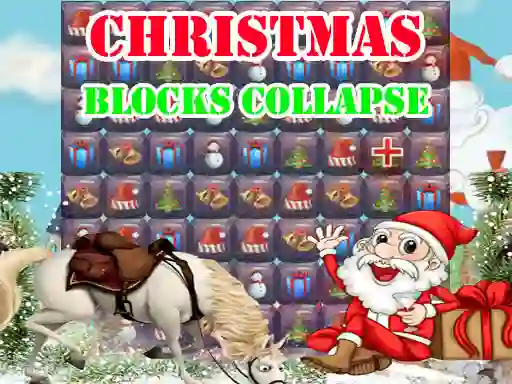 Igra Christmas Blocks Collapse online