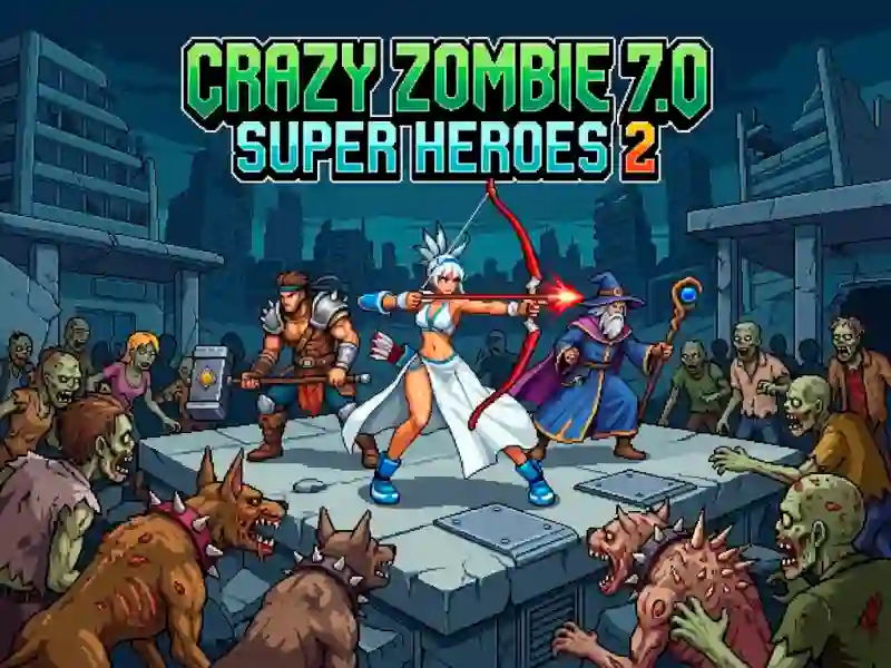 Igra Crazy Zombie 7.0 Super Heroes 2 online