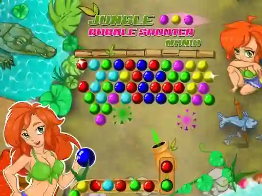 Igra Jungle Bubble Shooter Mania online