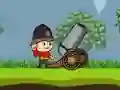 Igra Cannons and Soldiers mountain offense online