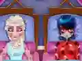 Igra Ladybug And Elsa's First Aid online