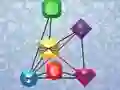 Igra Untangle the Gems online