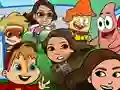 Igra Nickelodeon Tag attack online