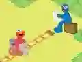 Igra 123 Sesame Street: Train Track Engineers online
