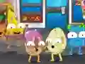 Igra The Grossery Gang: Shelf Relay online