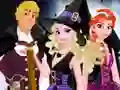 Igra Frozen Team Halloween online