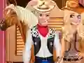 Igra Frozen Couple Cowboy Style online