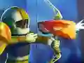 Igra Nerf: Big Blasters Rampage Run online