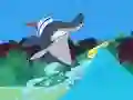 Igra Zig und Sharko:: A mad trip on waves online