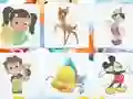 Igra Cartoon Characters: Memory online