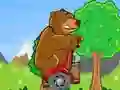 Igra Bear on a Scooter online