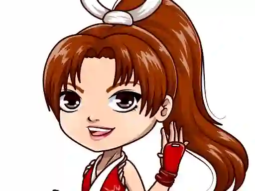 Igra Chibi Fighter Dress Up Game online