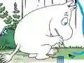 Igra Moomins coloring book online