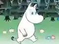 Igra Moomins: reading with adjectives online