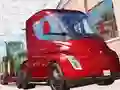 Igra Tesla Truck Jigsaw online