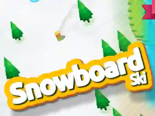 Igra Snowboard and skis online