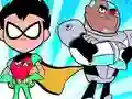 Igra Teen Titans Jigsaw online