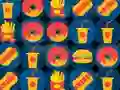 Igra Fast Food Match 3 online