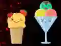 Igra Ice cream PUZZLES online
