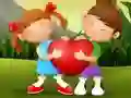 Igra Valentines Bubble Wheel online