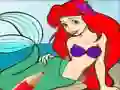 Igra Princess Mermaid Coloring Game online