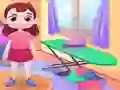 Igra Cute house chores online