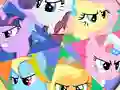 Igra Pony Round Puzzle online